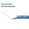 Panneau LED 60x60 TRUE-LIGHT dimmable avec télécommande