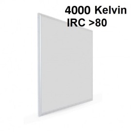 Lot de 5 dalles LED 60x60 cm lumière du jour 4000K