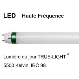 Tube LED T8 Haute Fréquence TRUE-LIGHT 9W - 59cm - lumière du jour