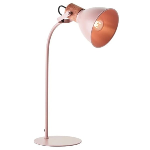 Lampe de bureau ERENA rose
