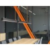 Suspension ALIN Prismatique pour tube LED T8 59cm