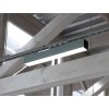 Plafonnier ALIN Prismatique pour tube LED T8 59cm