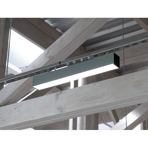 Plafonnier ALIN Prismatique pour tube LED T8 120cm