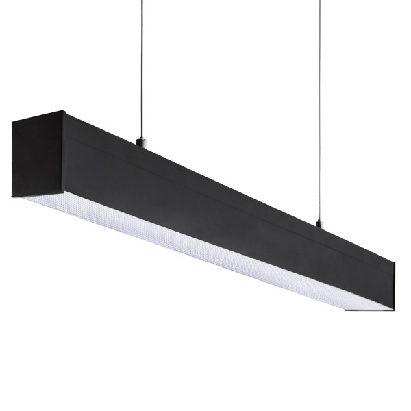Suspension ALIN Prismatique pour tube LED T8 120cm