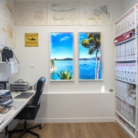 Fenêtre virtuelle LED Cumulux