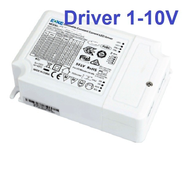Driver LED dimmable 1-10V